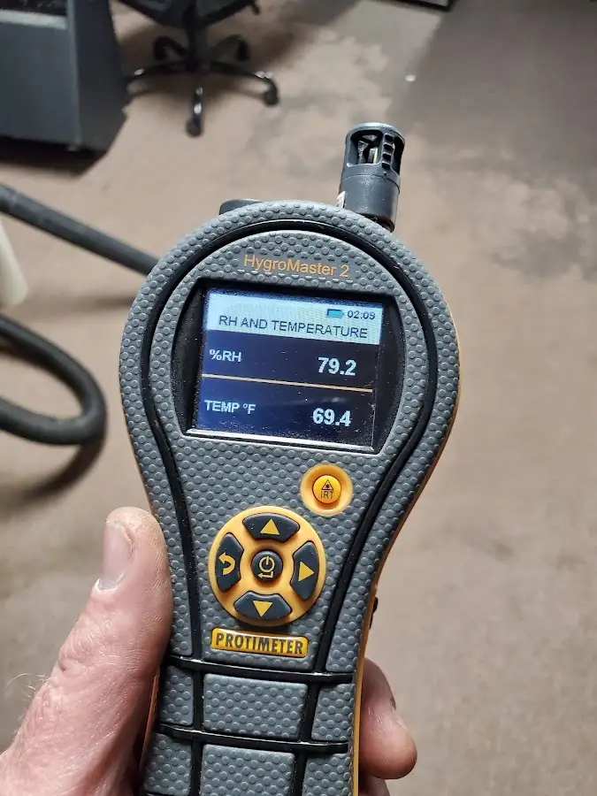 Moisture meter humidity assessment for Mold Remediation & Removal in North Cornwall